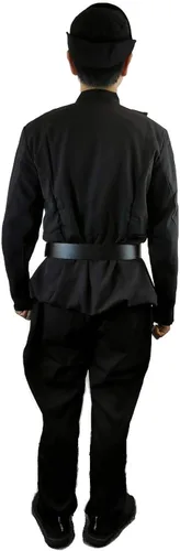 Vista 3 de Conjunto de disfraz de Star Wars con uniforme de oficial imperial negro