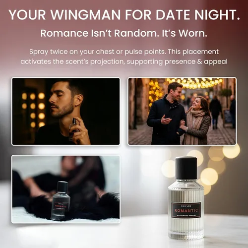 Vista 9 de Eye Of Love - Parfum de feromonas románticas de lujo para hombres, 1.7 onzas líquidas, colonia cítrica especiada cálida para uso diario y de noche