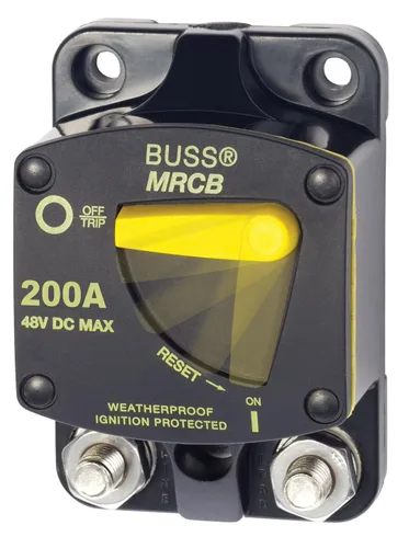 Vista 9 de Blue Sea Systems - Disyuntor 7035 Serie 187, montaje en panel, 25 A