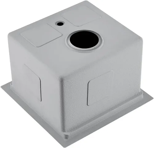 Vista 6 de Fregadero de barra, fregadero de cocina para montar bajo encimera de un solo tazón, fregadero de acero inoxidable con tabla de drenaje, enjuague