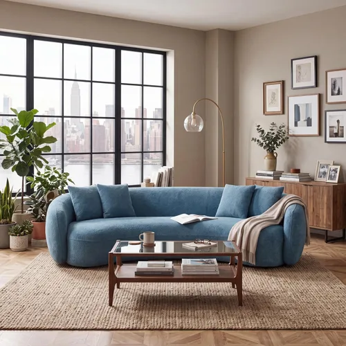 Vista 15 de ERYE - Moderno sofá curvado para sala de estar, sofá curvado de gran tamaño, cómodo sofá de felpa con 4 almohadas para el hogar, apartamento Beige