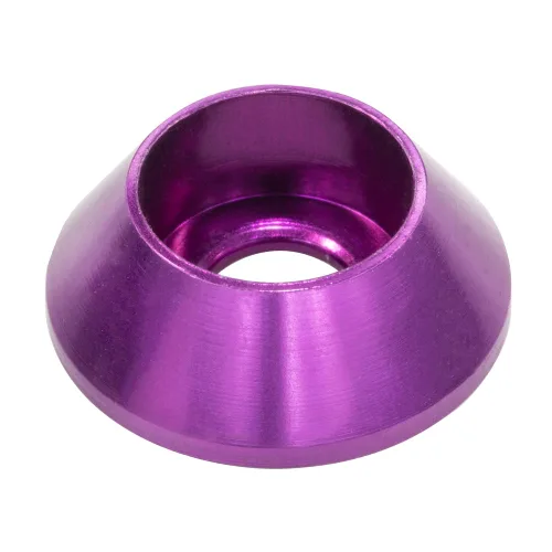 Vista 11 de [60 piezas] Arandelas de avellanado de copa de cono M3, aleación de aluminio anodizado, juntas de arandelas de cabeza, cuña de taza para tornillo