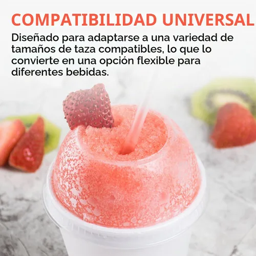 Vista 4 de Vasos de plástico transparente de 16 onzas con tapas anchas de cúpula – Paquete de 30 Vasos desechables para bebidas frías para batidos, café