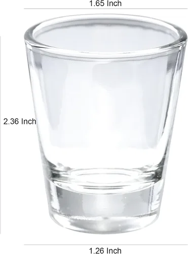 Vista 4 de Vasos de chupito personalizados de 1.41 onzas a granel, regalos personalizados para hombres y mujeres en bodas, cumpleaños, aniversario