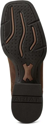 Vista 6 de Ariat Botas de trabajo de piel de campo para hombre con puntera cuadrada ancha