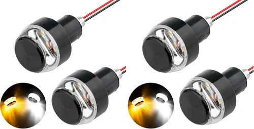 Vista 9 de Linkstyle - 2 señales de giro LED para motocicleta, luces de extremo
