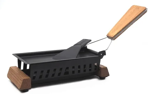Vista 2 de Cilio Formaggio Raclette, 7.5 x 3.5 pulgadas, negro