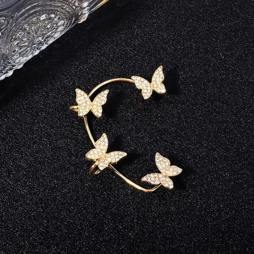 Vista 6 de Pendientes de plata para mujer, aretes de hoja perforada, ajustables, para niñas