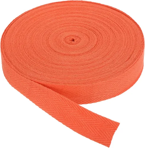 Vista 154 de PATIKIL Cinta de sarga de algodón de 1 pulgada, 50 yardas, cinta de algodón, cinta de encuadernación al bies, cinta de espiga para costura, Verde