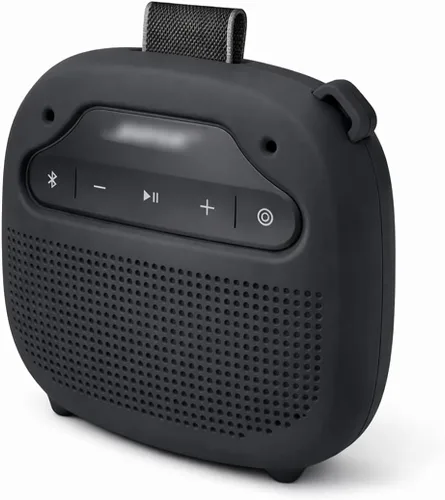 Vista 3 de alltravel Funda de silicona para altavoz Bluetooth portátil Bose SoundLink Micro (2.ª generación)