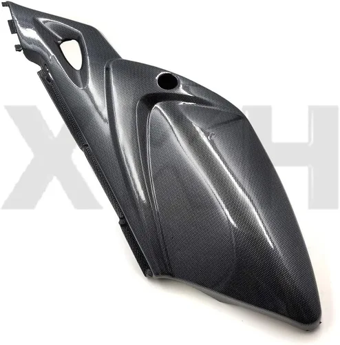 Vista 4 de XKH - 7 kits de cubierta de carenado de plástico compatibles con Baja Dirt Runner 125 estilo de fibra de carbono [B07M6TZ6Y4]