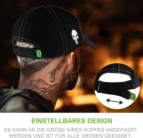 Vista 3 de GREEN DEVIL Safety Bump Cap Hat Baseball Cap Style Safety Hat Breathable Lightweight Hard Hats for Men Women