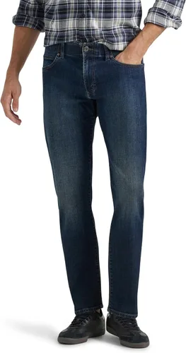 Vista 29 de Lee Extreme Motion - Jeans rectos cónicos para hombre Negro