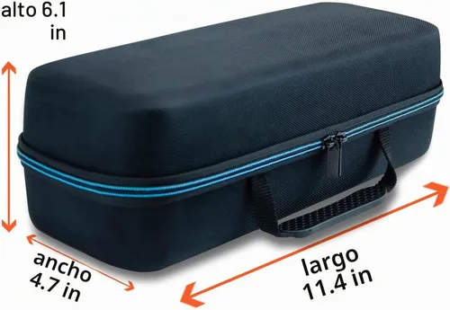 Vista 7 de Funda de transporte Hounyoln para Samsung The Freestyle Projector Compatible with The Freestyle Smart Portable Projector/2nd Gen Projector
