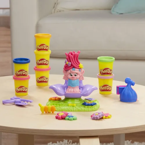 Vista 3 de Play-Doh Dreamworks Trolls Press 'N Style Salon