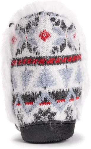 Vista 8 de MUK LUKS Pantuflas Cheyenne para mujer