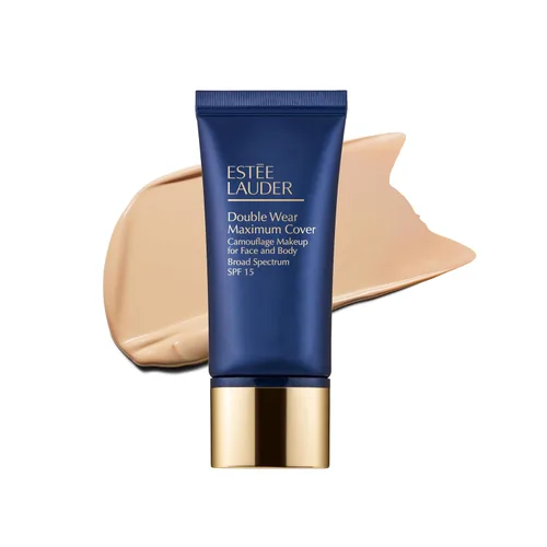 Vista 9 de Estée Lauder Double Wear 24-Hour Maximum Cover Camouflage Foundation Makeup for Face and Body SPF 15 Full Coverage Tattoo Cover Up Makeup