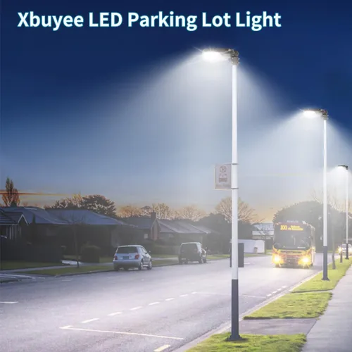 Vista 9 de Luz LED de estacionamiento de 150 W con fotocélula del anochecer al amanecer, luz LED regulable para caja de zapatos al aire libre con soporte