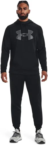 Vista 4 de Under Armour - Sudadera con capucha de Armour Fleece con logotipo grande para hombre