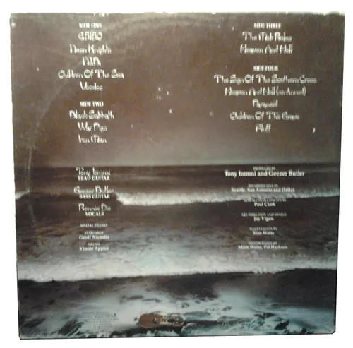 Vista 2 de Black Sabbath Live Evil Original Double LP