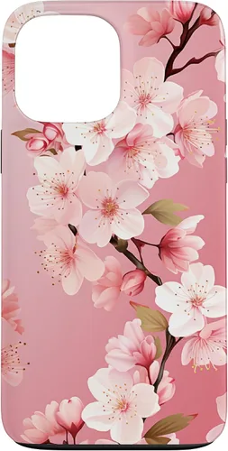 Vista 24 de Japan Pink Flower Sakura Florist Anime Cherry Blossom Case for iPhone 17
