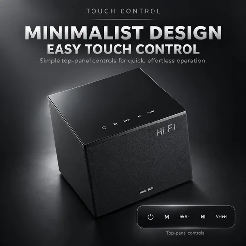 Vista 3 de Altavoces de computadora 2.1 con subwoofer, altavoces de PC para escritorio con graves profundos, sistema de sonido óptico Bluetooth USB
