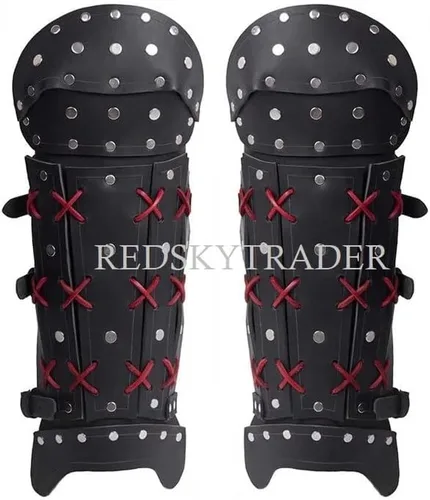 Vista 4 de Armadura samurái de cuero Armadura vikinga medieval para cosplay Armadura de caballero de cuero Armadura vikinga unisex de fantasía steampunk