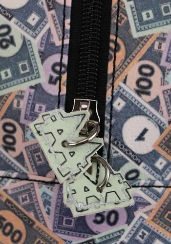 Vista 6 de Mochila Mini Monopoly AOP Money Multicolor