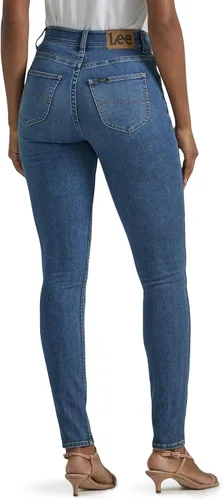 Vista 3 de Lee Jeans ajustados Ultra Lux Comfort con Flex Motion de tiro alto para mujer