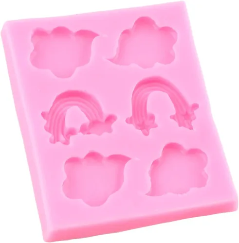 Vista 8 de Moldes de silicona para globos de aire caliente, para decoración de pasteles, decoración de cupcakes, pasta de goma de mascar de polímero