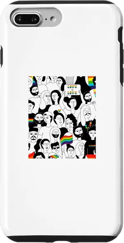 Vista 9 de iPhone 15 LGBTQ Community Lesbian Gay Bi Trans Love Parade Culture Case