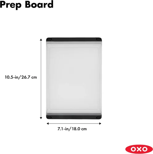 Vista 2 de OXO Good Grips - Tabla de cortar de plástico para preparación