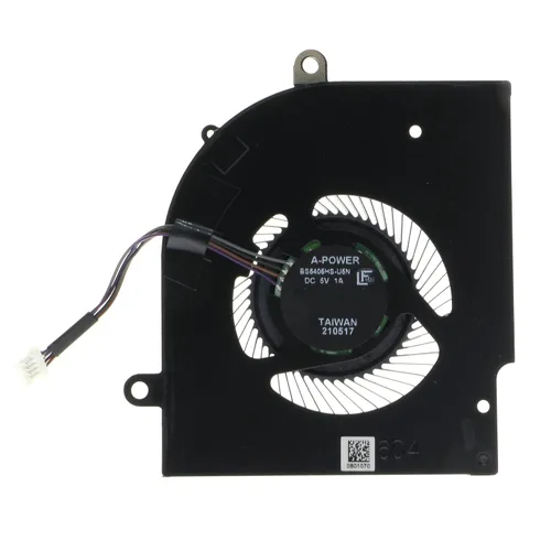 Vista 3 de Ventilador de refrigeración de CPU de repuesto para MSI Delta 15 A5Ex A5EFK MS-15CK BS5405HS-U5N