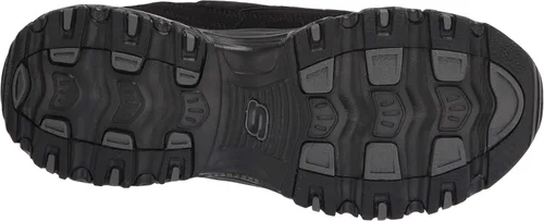 Vista 4 de Skechers D'Lites - Tenis de espuma viscoelástica con cordones para mujer