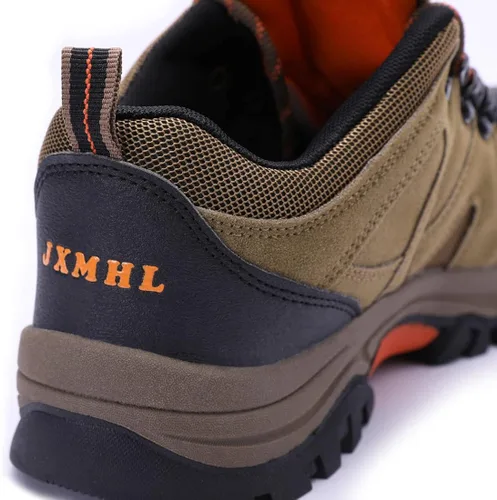 Vista 6 de Harssidanzar Zapatos de senderismo para hombre ligeros transpirables para exteriores zapatos de senderismo antideslizantes SM252
