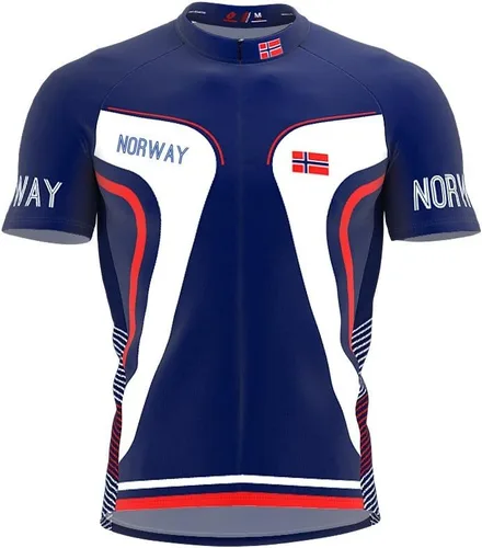 Vista 2 de ScudoPro Noruega - Camiseta de ciclismo de manga corta para hombre