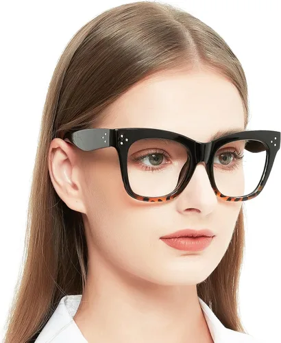 Vista 10 de OCCI CHIARI - Gafas de lectura para mujer con marco grande