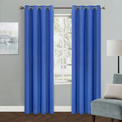 Vista 132 de MYSKY HOME Cortinas Aqua para Armario para Entrada Cortina Opaca para Puerta para Sala de Estar Cortina Oscurecedora de Habitación con Ojales