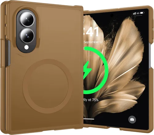 Vista 23 de Funda para Samsung Galaxy 8 Fold Z compatible con MagSafe, transparente