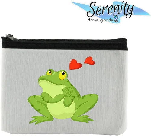 Vista 17 de Bee-You-Tiful Coin Purse Wallet Pouch For Women Small Card Change Bag With Zipper Mini Travel Purse For ID Case Makeup Card Novelty Bag