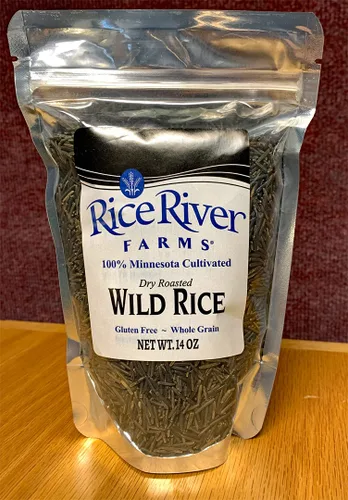 Vista 2 de Arroz salvaje prémium tostado seco