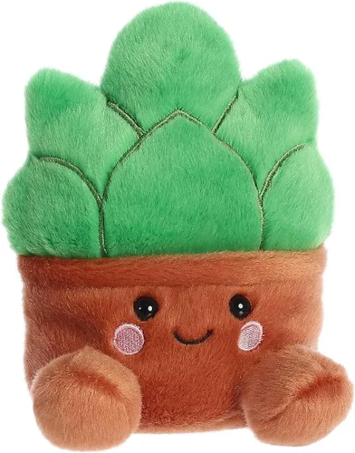 Vista 3 de Aurora® Adorable Palm Pals™ Gigi Succulent™ - Juego de bolsillo - Diversión coleccionable - Verde 5 pulgadas