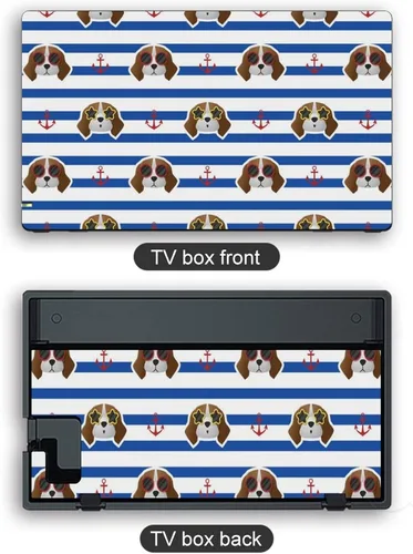 Vista 4 de Beagle Dog Switch Skin - Adhesivo de piel con bonito patrón de envoltura completa, compatible con Switch Lite