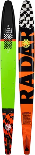 Vista 3 de Radar Total Awesomeness - Esquí acuático para niño, verde voltio/naranja/negro, 63 pulgadas