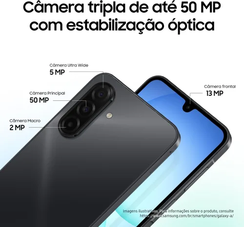 Vista 4 de Samsung Galaxy A17 4G Dual SIM 128 GB, 4 GB, resistente a salpicaduras AMOLED de 90 Hz de 6.7 pulgadas, GSM desbloqueado de fábrica