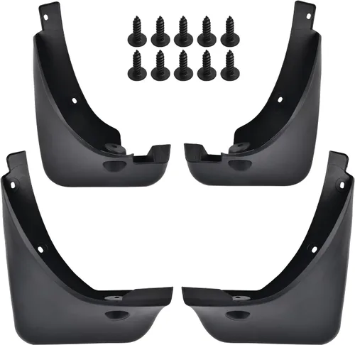 Vista 7 de SPEEDWOW Guardabarros Protectores contra Salpicaduras Compatible con Toyota RAV4 2006-2012 (con Ensanchadores de Guardabarros), Delanteros