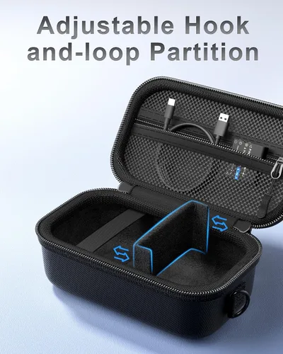 Vista 3 de ProCase Funda rígida para cámara digital 4K para VJIANGER, JGIPL, Duluvulu, Zostuic, Oiadek, Lecnippy, accesorios de cámara NIKICAM, bolsa