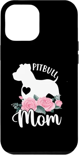 Vista 26 de Pitbull Mom Pitbulls Dog Cooler Saying Case for iPhone 17