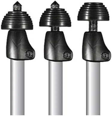 Vista 2 de Manfrotto 439SPK2 Juego de 3 pies con picos para trípodes 441 y 190MF4