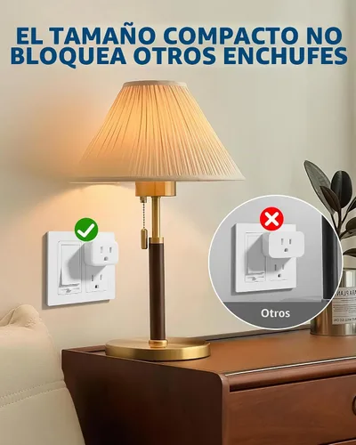 Vista 3 de DEWENWILS Toma de corriente inalámbrica, interruptor de salida eléctrico programable y expandible, interruptor de luz remoto inalámbrico, rango